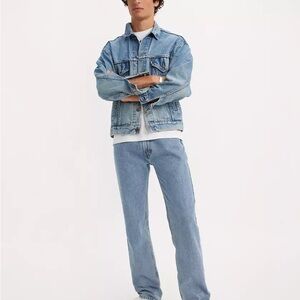 Levi 505 light wash 30x30